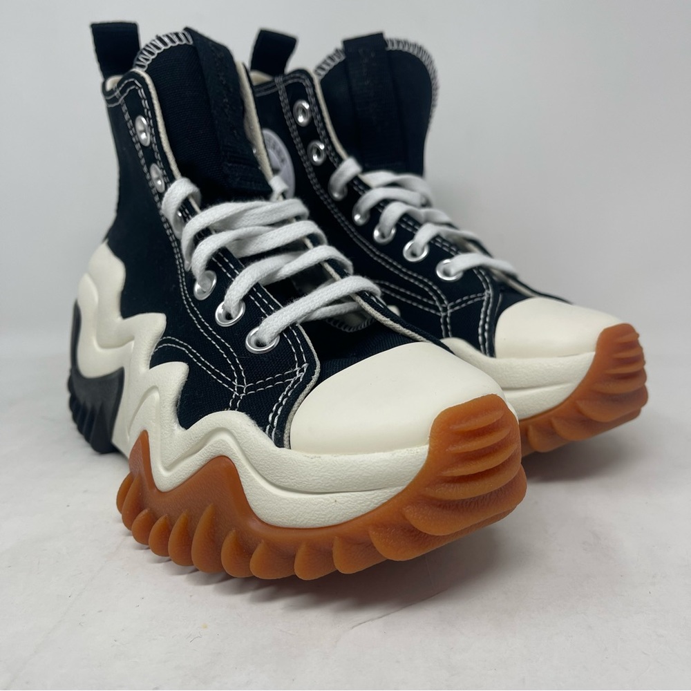 New Converse Run Star Motion HI Black Gum Honey Men Unisex Casual Shoes 171545C